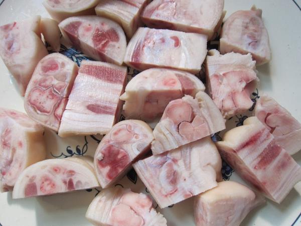 【2箱】鳥取県産「豚足カット 1kg」◆調理しやすい!! カット済み◆生冷凍_画像5