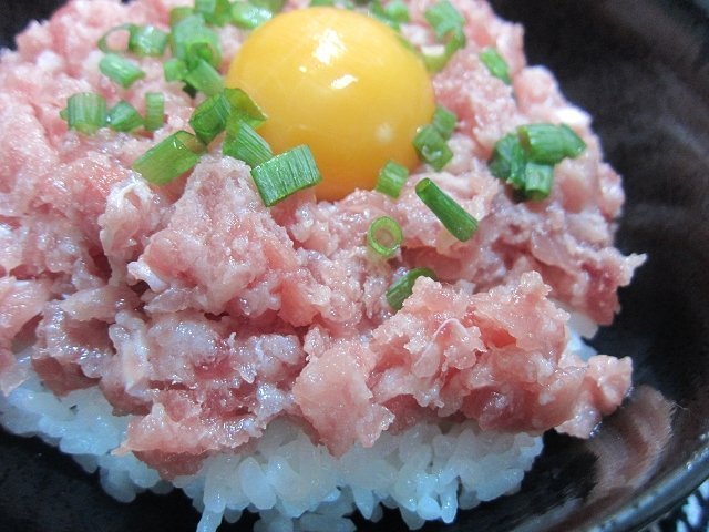 3本、黒マグロ「極 ねぎとろ500g」山かけ、手巻き、軍艦...味が違います！！_画像6