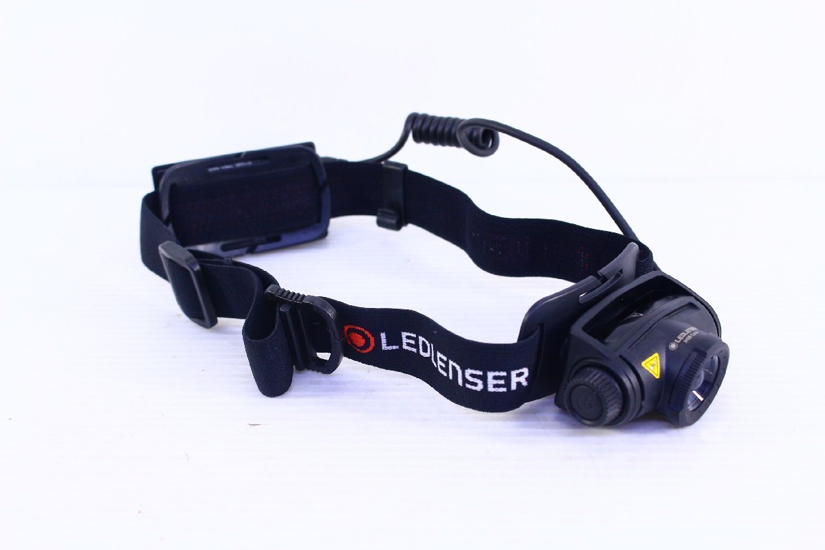 ●LEDLENSER レッドレンザー 502121 H5RCore ヘッドライト LEDライト 照明 無段階調光 充電式 付属品あり 箱付き【10914744】_画像3