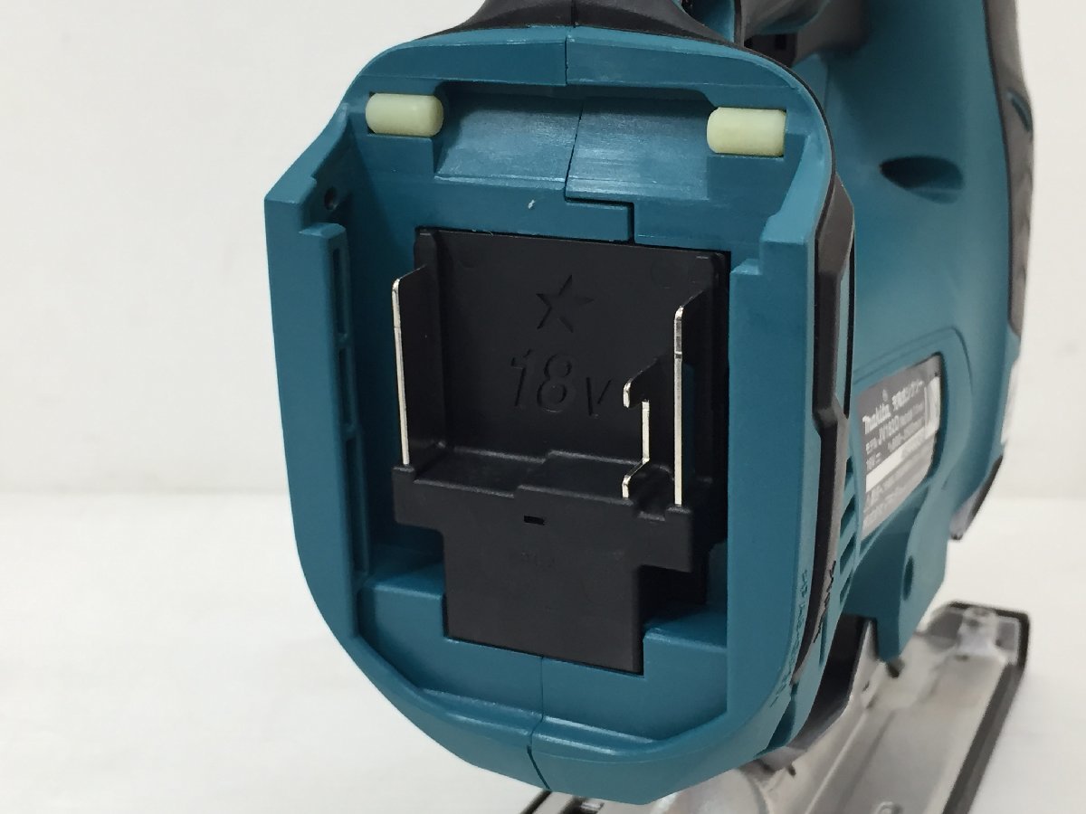 ●【美品】makita マキタ JV182D 充電式 ジグソー 18V 切断機 電動工具 予備刃 ケース付き【20404952】_画像7