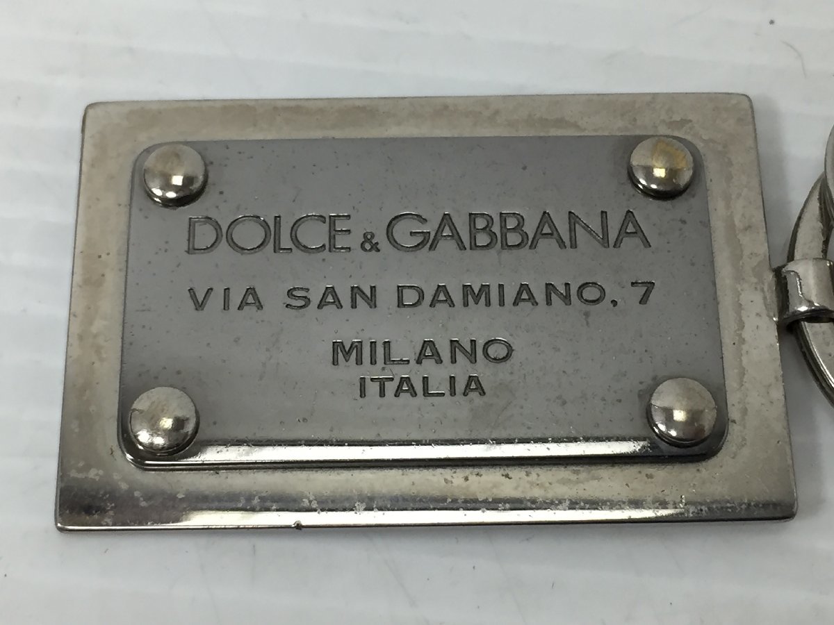 ●DOLCE&GABBANA D&G ドルチェ&ガッパーナ キーホルダー バングル ネックレス 3点セット まとめ【20394932】_画像6