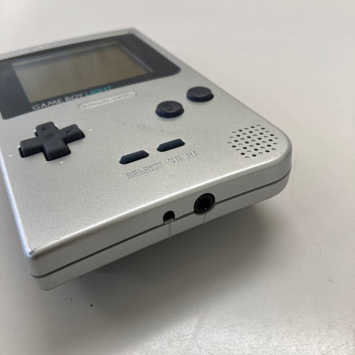 任天堂　ゲームボーイライト シルバー　NINTENDO GAME BOY LIGHT SILVER _画像8