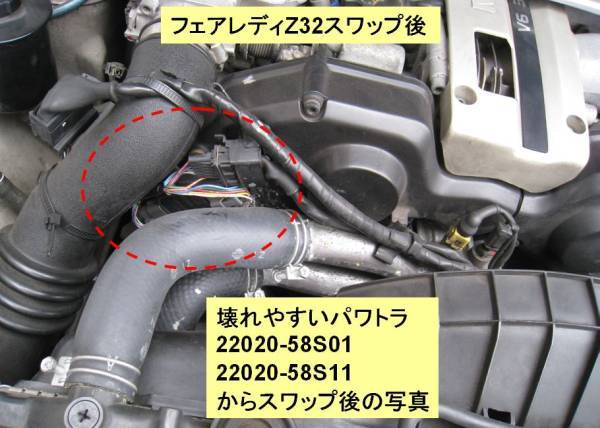 即納新品 送料無料 動作保証パワトラ スワップキット R31,C32,C33,Z31,Z32,A31,Y31,F31 22020-5811 22020-58S01 22020-97E11 22020-97E00_画像2