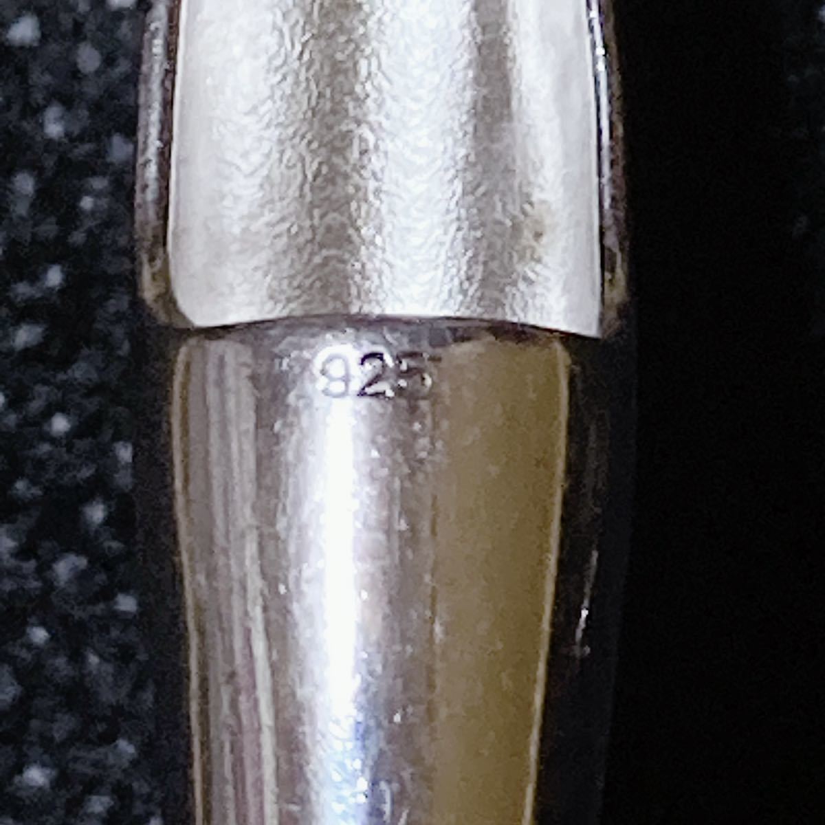 コプラ　シルバー925製スネークチェーンネックレス連結変形ピアス