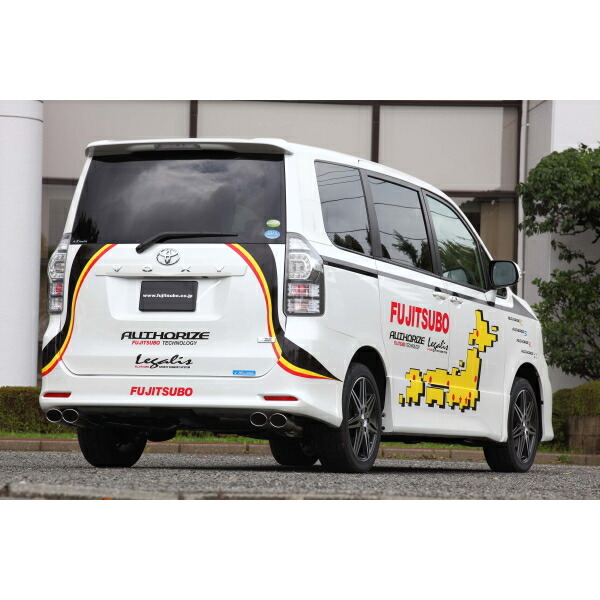 FUJITSUBO オーソライズRマフラー DBA-ZRR70WヴォクシーZ 3ZR-FE リア大型バンパー用 H19/6～H22/3_画像2