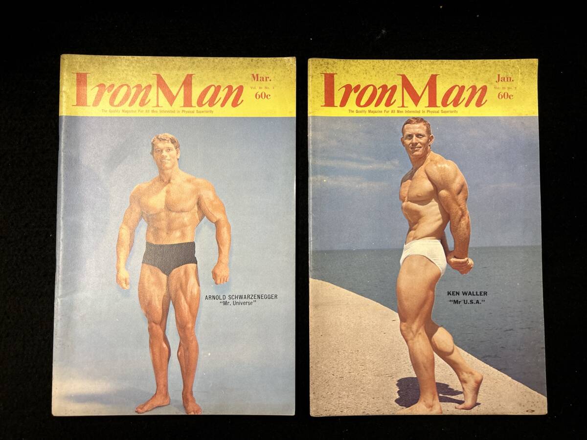 【302雑誌】アイアンマン　Iron Man　60c 1970年　ボディビルダー　5冊_画像2