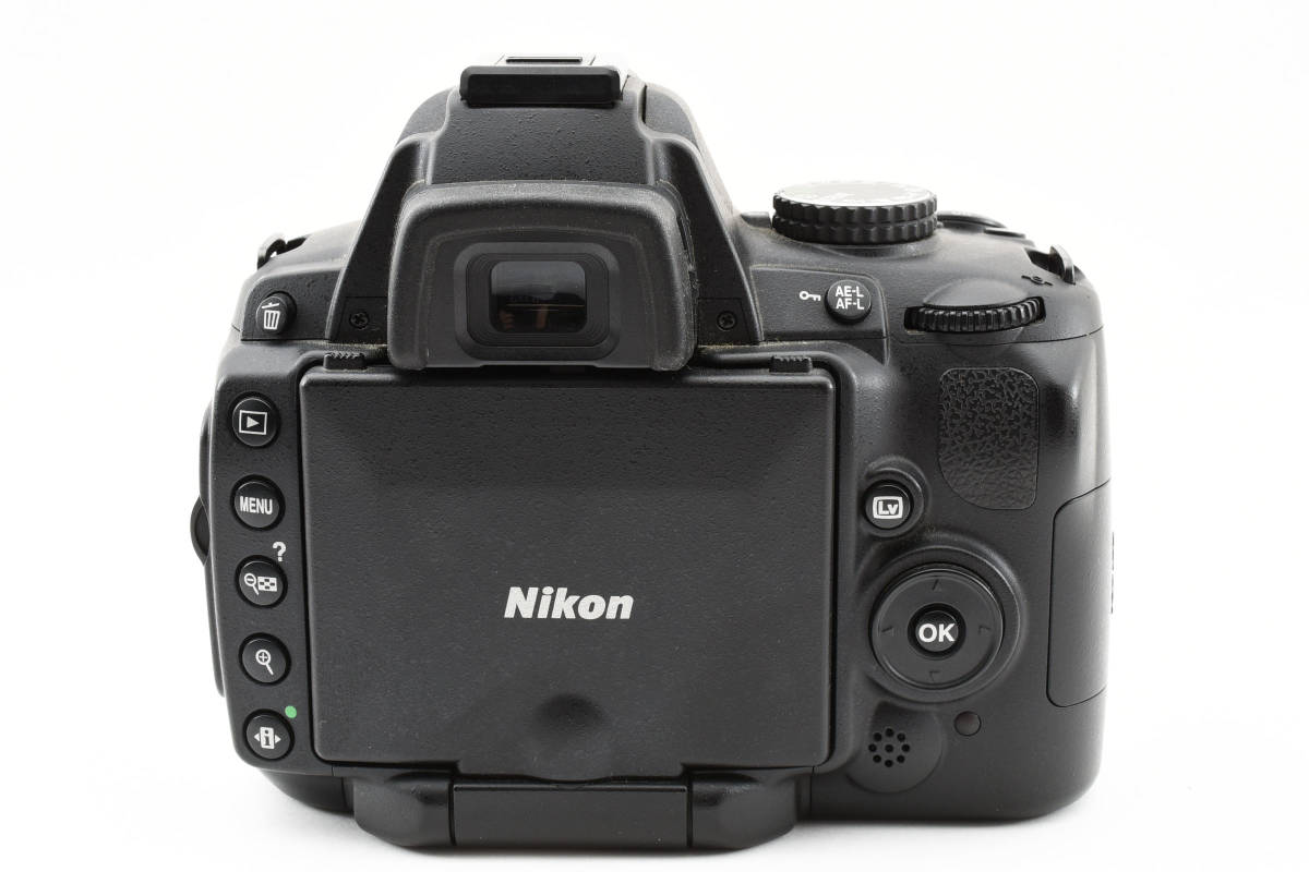 【美品】ニコン Nikon D5000 ダブルレンズセット 《ショット数7382回》 iPhone画像転送可能セット 　　　 FE130221A2812