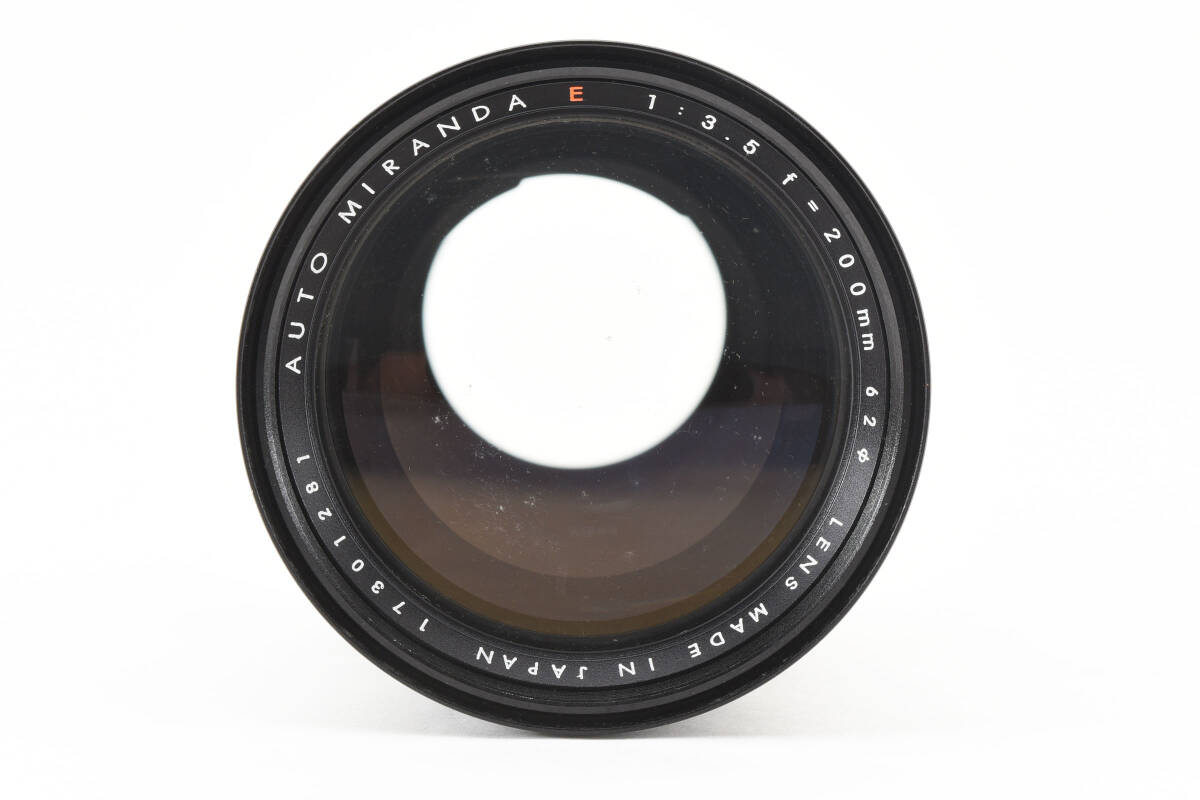 【稀少な元箱付き】 MIRANDA ミランダ AUTO-MIRANDA E 200mm F3.5 カメラ レンズ 現状品　同梱可能　#8850_画像3