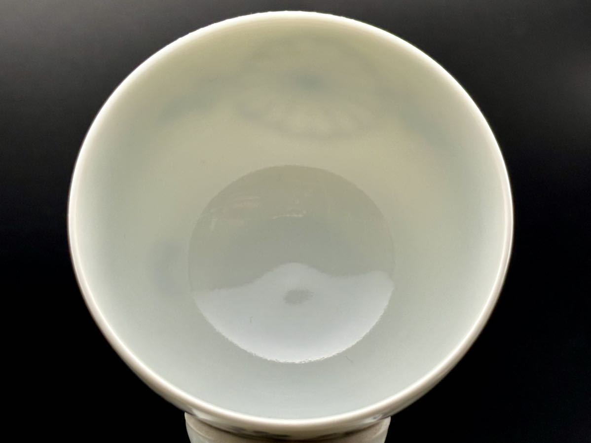 レア　煎茶道具 湯呑み 二条流　5客セット　煎茶器 _画像10