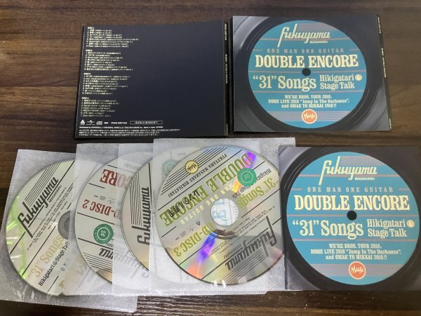 DOUBLE ENCORE　4CD　アルバム　 福山雅治 　アルバム　即決　送料200円 229_画像1