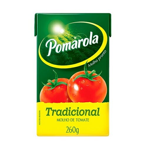 ... упаковка  ... 260g Molho de Tomate Pomarola