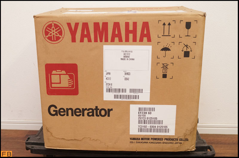【2024年】お歳暮ギフト キャンプ 防災 ヤマハ 60Hz EF23H 発電機 税込◆未開封◆YAMAHA アウトドア -L4-8413 日曜大工 発電機