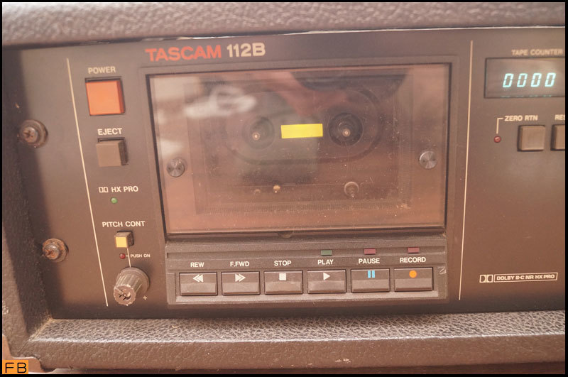 税込◆TASCAM◆カセットデッキレコーダー 112B 通電確認済 タスカム-B1-8436_画像6