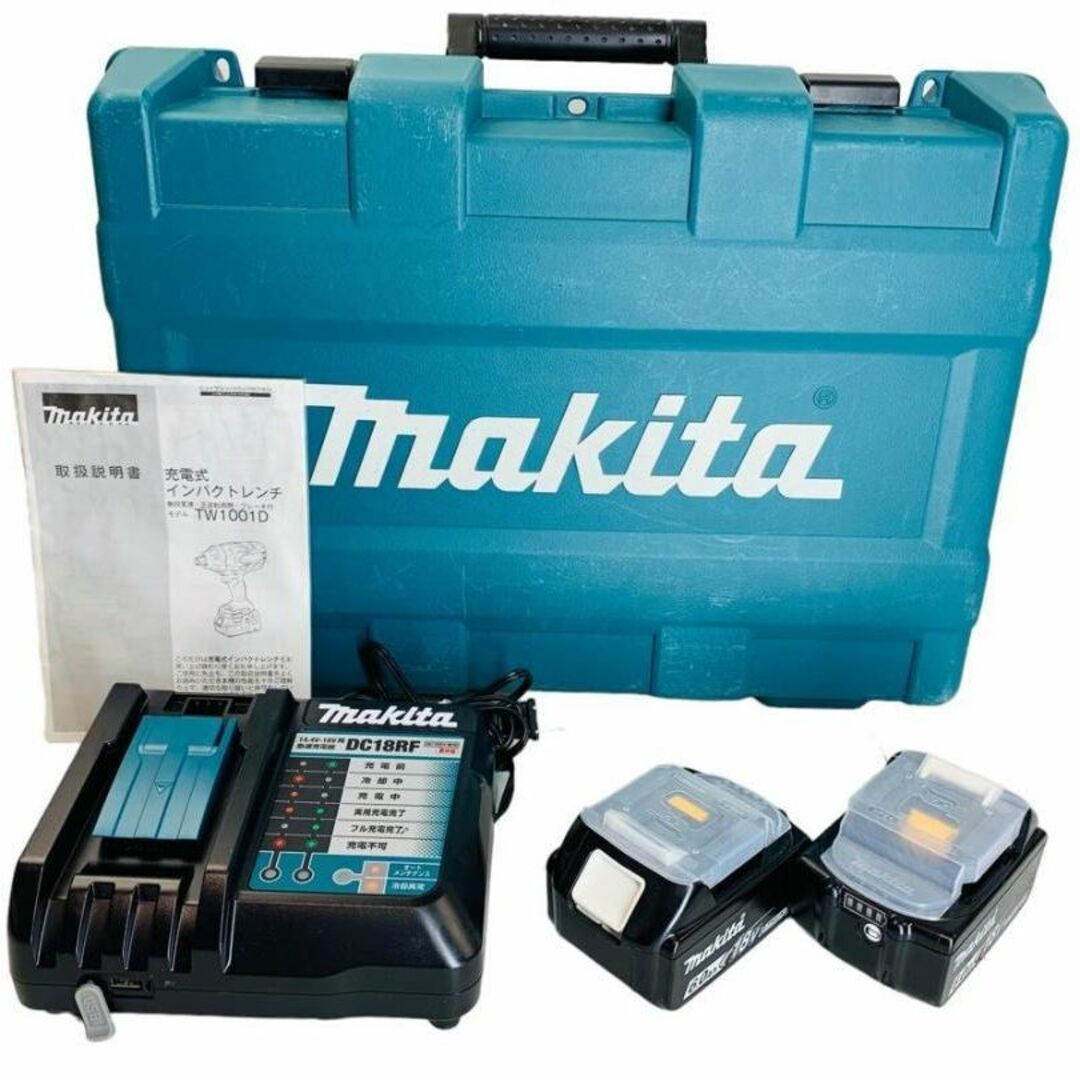 1円スタート 最落無し makita マキタ TW1001DRGX 充電式インパクトレンチ_画像10