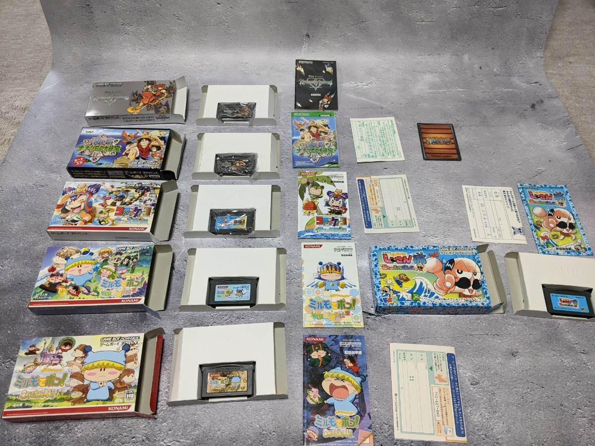 ☆送料無料☆ GBA ジャンク 箱説付き アドバンス ソフト 約30 ☆送料無料☆ GBA ジャンク 箱説付き アドバンス ソフト 約30