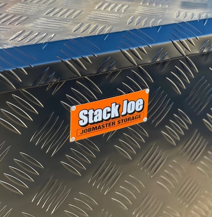 JOB MASTER STORAGE　SJ-200BK（ブラック）万能アルミボックス　工具箱 ツール荷台 トラック 収納1100×470×420mm 　アルミ工具箱_画像8