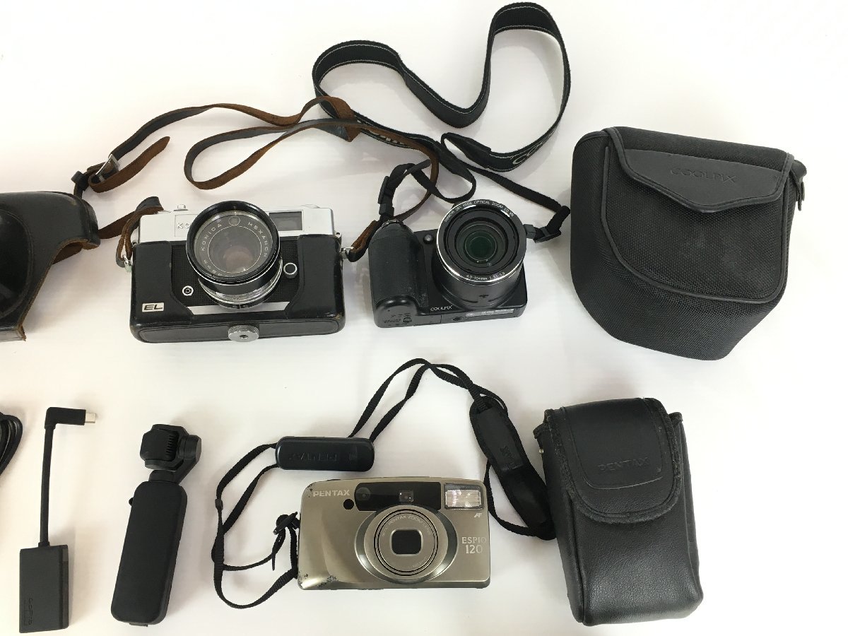 【ジャンク品】デジカメ/レンズ/フィルムカメラ/一眼レフ/Nikon/Panasonic/djiosmopocket/Canon 他 セット K9353 K6526 K7680wa◇105_画像4