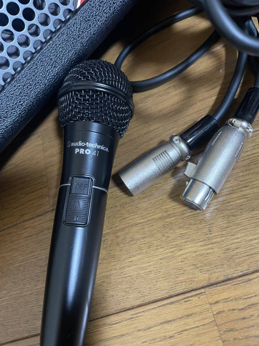 Roland CUBE Street audio-technicaマイク付き　送料込み_画像4