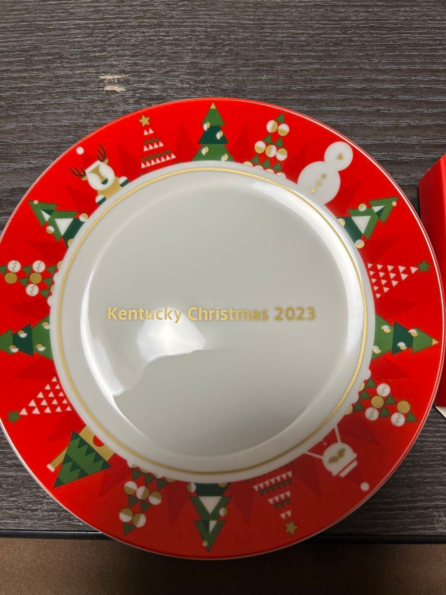 ケンタッキー KFC  2023クリスマス 飾り皿 
