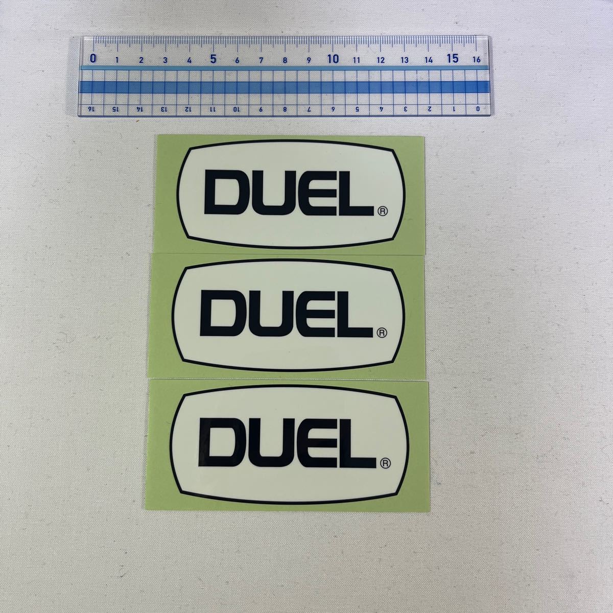 DUEL ステッカー シール 3枚セット【新品未使用品】N5945_画像1