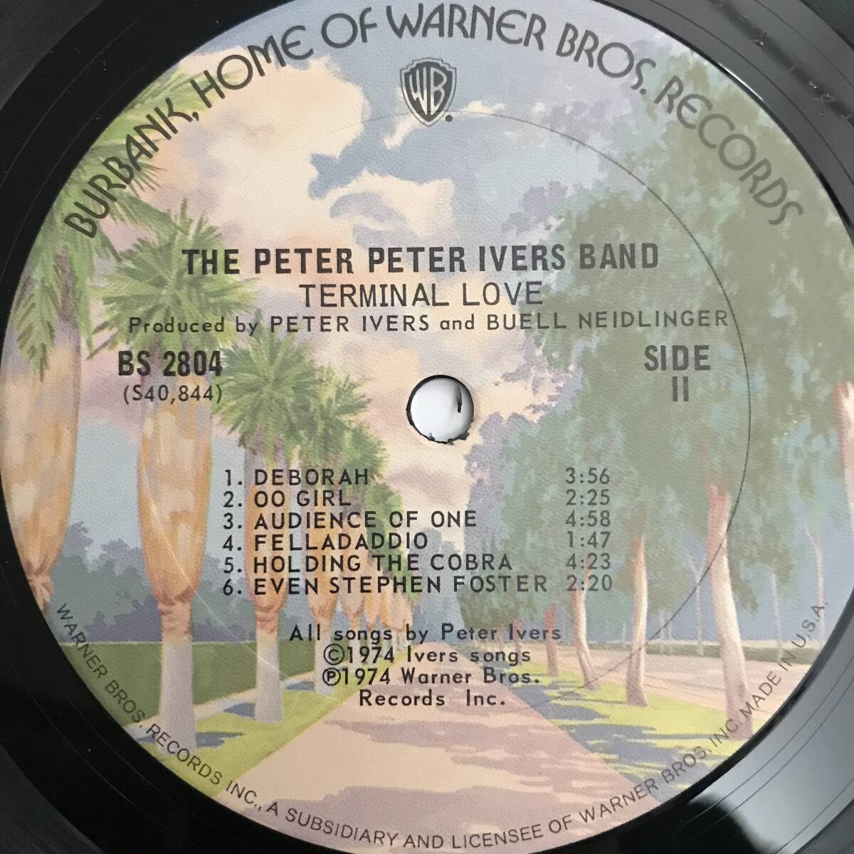The Peter Peter Ivers Band - Terminal Love / アシッドフォーク サイケ 坂本慎太郎 ゆらゆら帝国 みのミュージック_画像6