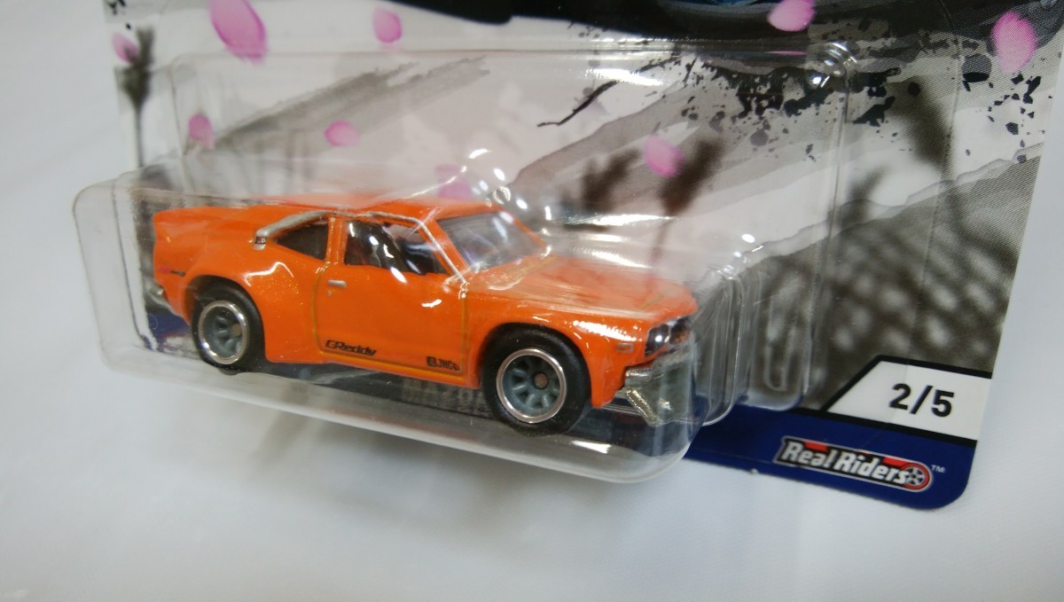 絶版！美品！HOT WHEELS 1/64 JAPAN HISTORICS 2 日本ヒストリックス 2 サバンナ RX-3（オレンジ）_画像4