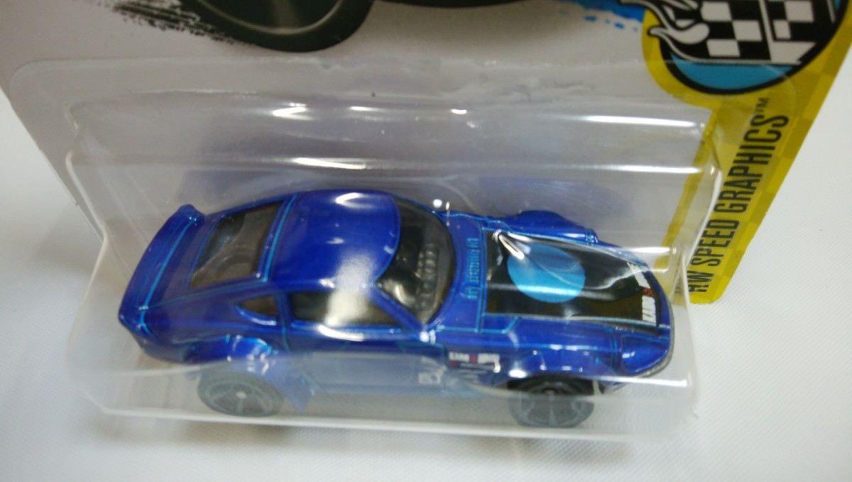 絶版！美品！HOT WHEELS 1/64 DATSUN フェアレディ 240Z （ブルー）KAIDO HOUSE_画像7