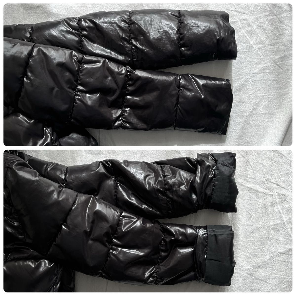 ETHIQUE  中綿 ジャケット ジャンパー ブルゾン ブラック LLサイズ 大きいサイズ