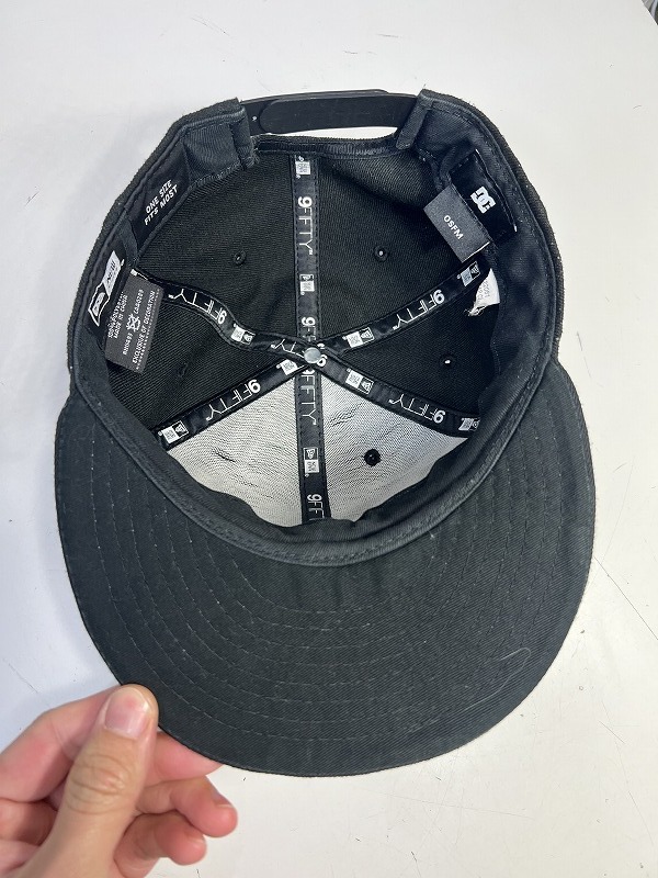 NEW ERA ニューエラ DC コラボ 帽子 キャップ ロゴ USED 中古 R601_画像6