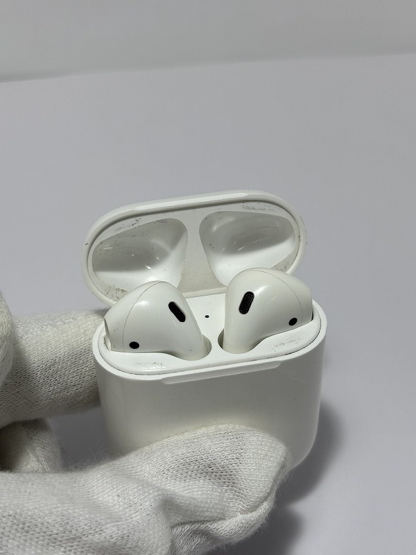 Apple アップル AirPods A1602 A2031 A2032 Bluetooth ワイヤレス イヤホン イヤフォン USED 中古 (R601-A14_画像5