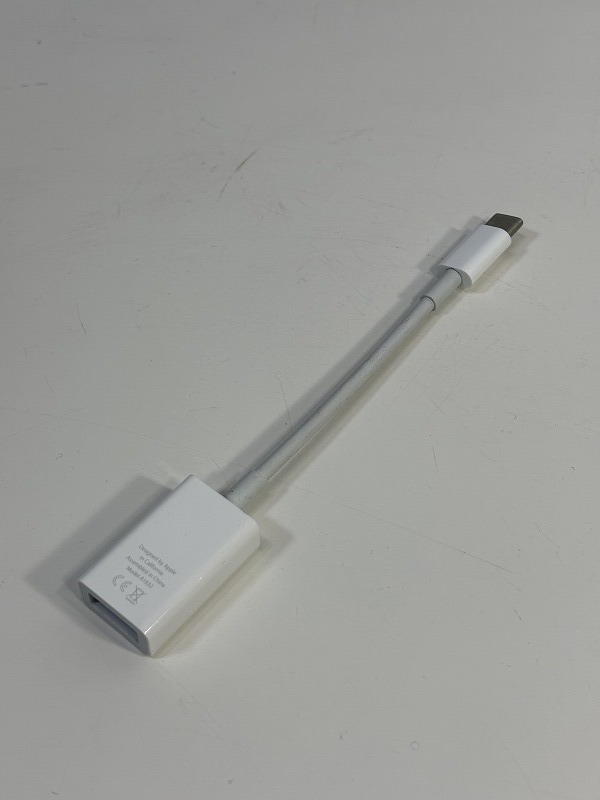 Apple アップル USB-C to USB Adapter MJ1M2AM/A (Model A1632) USED 中古 (R601の画像4