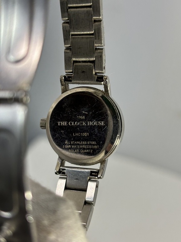 THE CLOCK HOUSE LNC1001 クロックハウス SOLAR ソーラー 腕時計 USED 中古 (R601の画像6