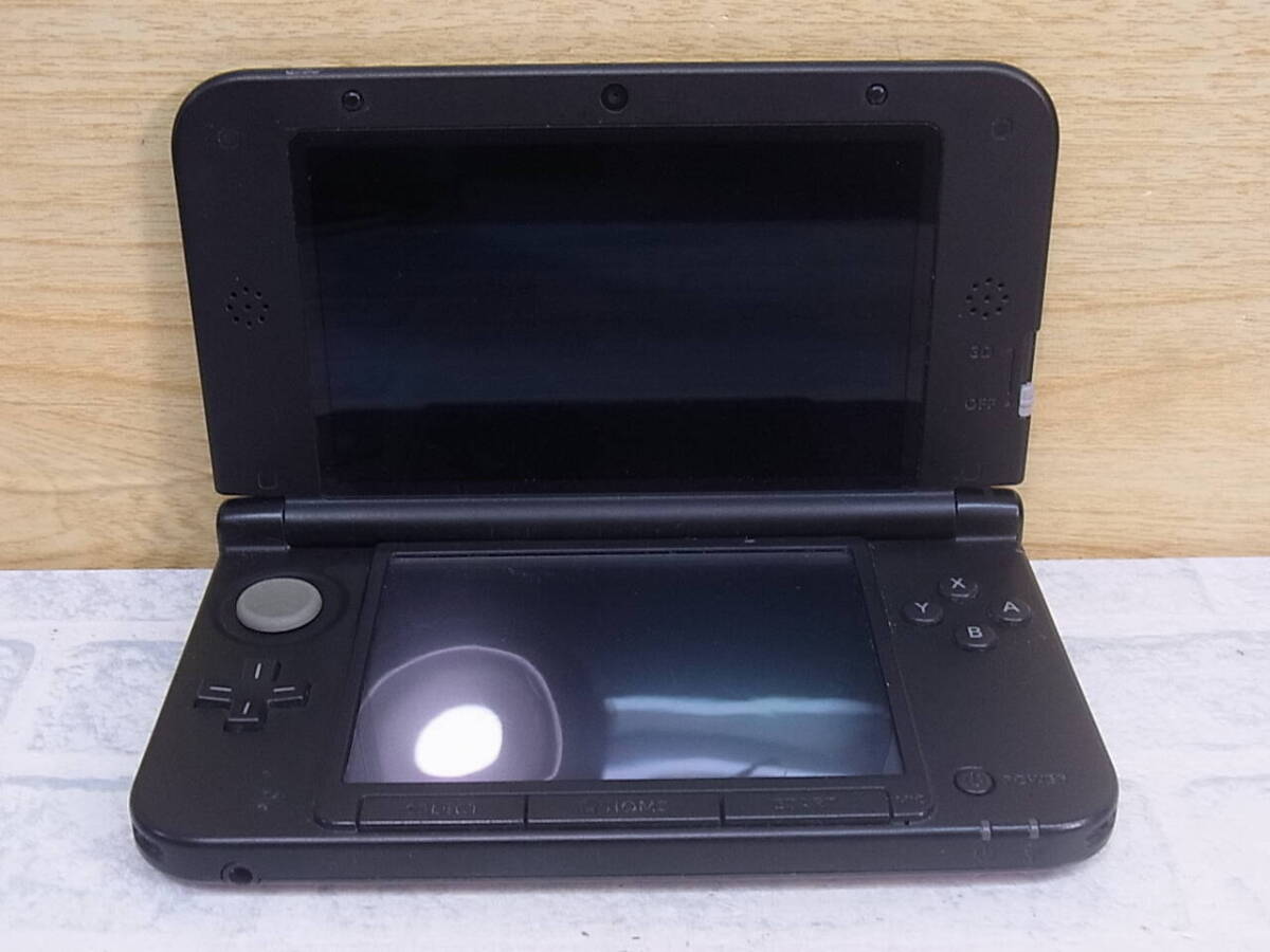 ◎N/108●任天堂 Nintendo☆ニンテンドー3DS LL 本体☆SDカード/ACアダプタ付☆タッチペンなし☆SPR-001☆動作OK_画像4