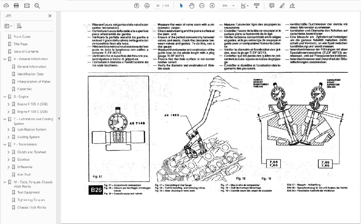 フェラーリ 308 (1970-1985)＆ 328 (1985-1989) ワークショップマニュアル&配線図 整備書_画像4