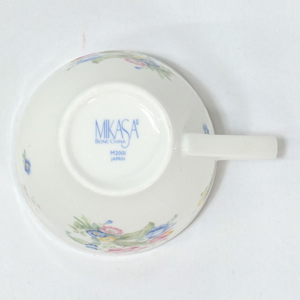 ★ MIKASA 洋食器 ミカサ 花柄カップ&ソーサー(5客) M2001 (0220480294)_画像4