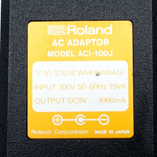 ★ Roland ローランド シンセサイザー 61鍵 説明書・ACアダプター付き 動作確認済み 中古 JV-35 (0220480639)の画像8