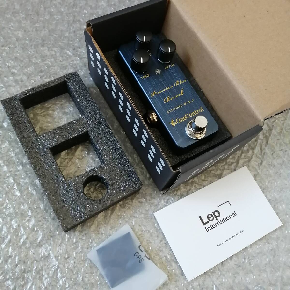 One Control Prussian Blue Reverb Lep正規品_画像1