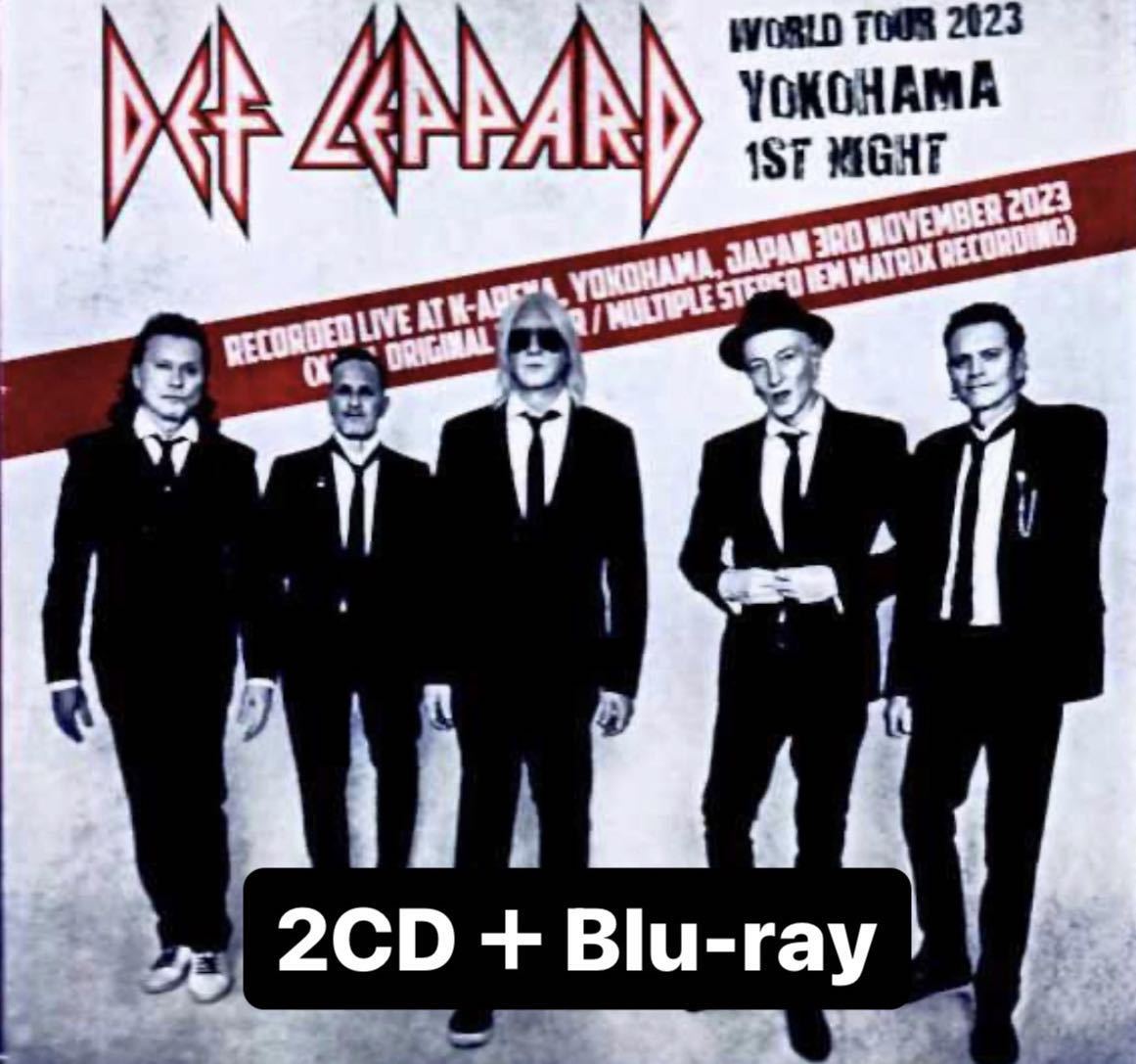 【在庫僅か】Def Leppard Kanagawa,Japan 11.3.2023 （2CD＋Blu-ray）デフレパード_画像1