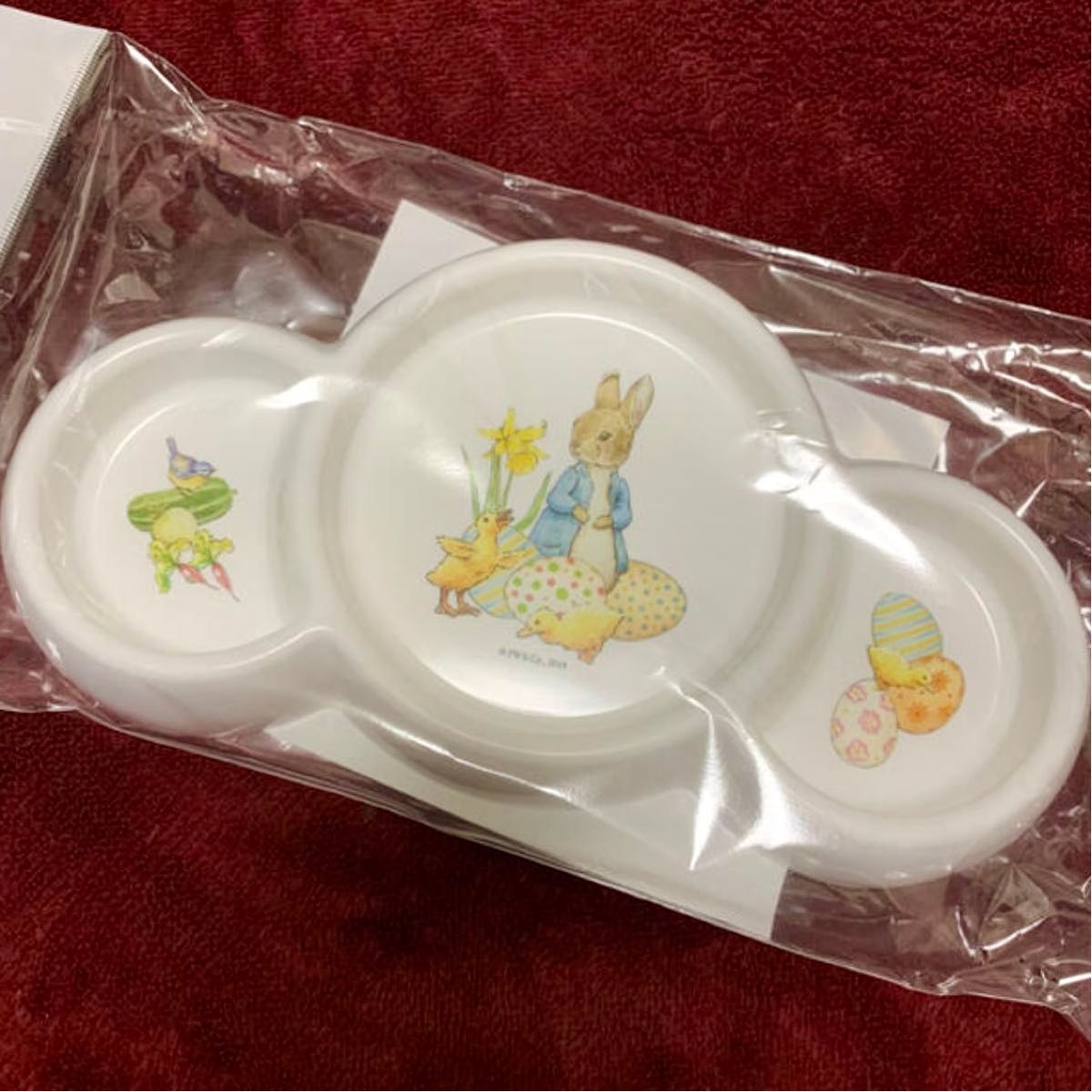 【新品】ピーターラビット☆EDISONmamaエジソンママお食事プレートM