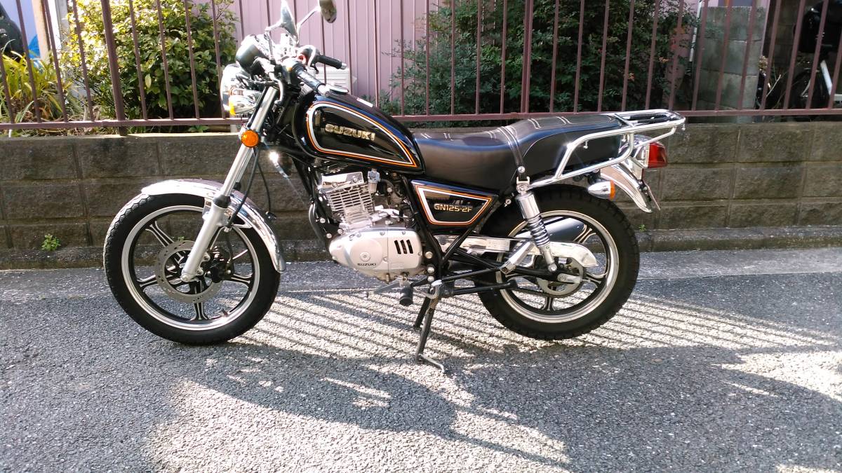 Suzuki GN125-2F: Real Yahoo auction salling