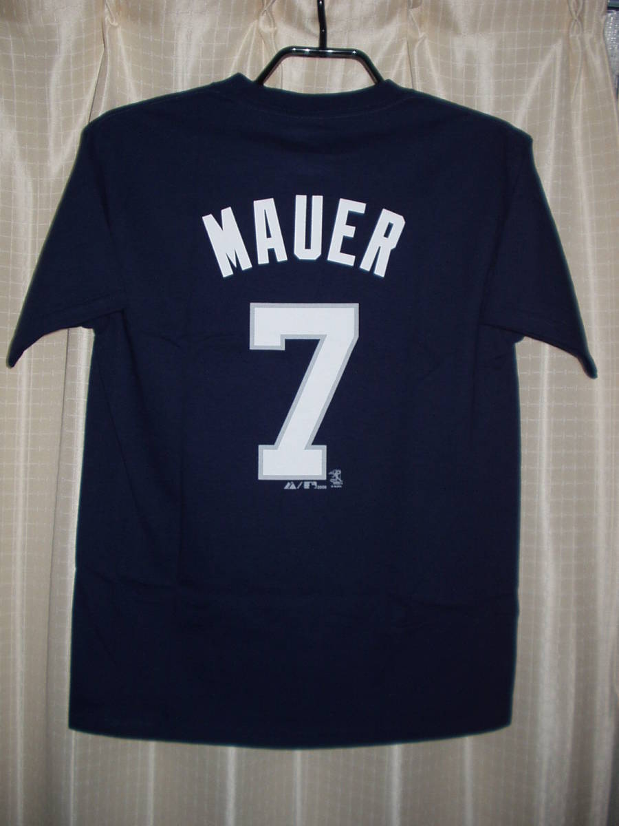 *即決*　MLB　ミネソタ・ツインズ　#7 ジョー・マウアー　2008年オールスター　Tシャツ　マジェスティック　新品未使用_画像1