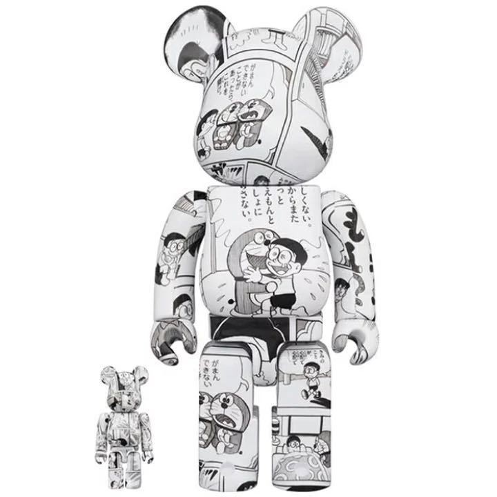 BE@RBRICK ドラえもん 400% + 100% ベアブリック medicom toy_画像1