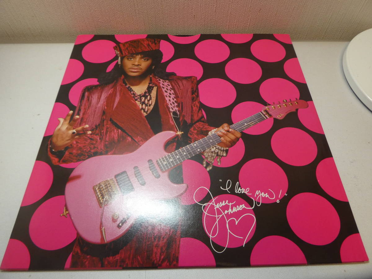 即決！Princeプリンス・ファミリー！ジェシー・ジョンソン Jesse Johnson / Shockadelica US盤LP ザ・タイム The Timeの画像3