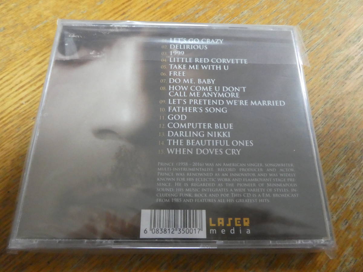 即決！未開封新品！プリンス　Prince　/　The Beautiful Ones Radio Broadcast 1985　正規版CD_画像2