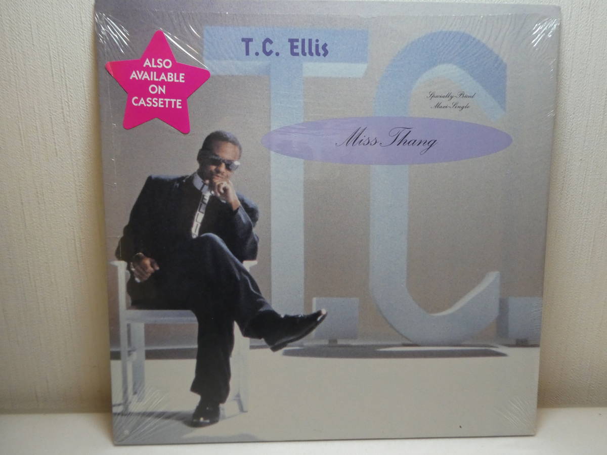 Princeプリンス関連！T.C.Ellis　T.C.エリス　/　Miss Thang　US盤12”レコード　ペイズリー・パーク・レーベル_画像1