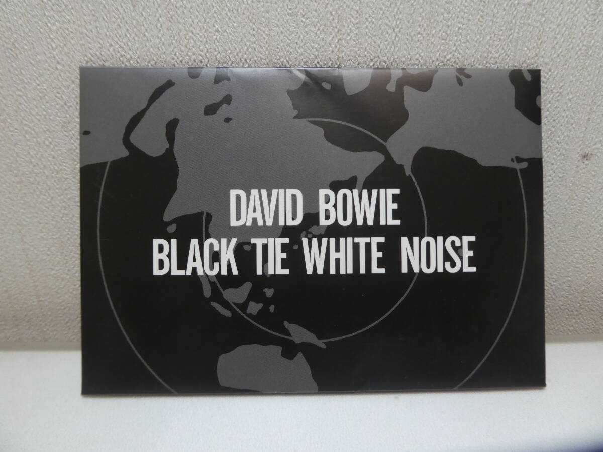 即決！国内販促品！デヴィッド・ボウイ　David Bowie　/　ブラック・タイ・ホワイト・ノイズ　ポストカード8枚セット_画像1