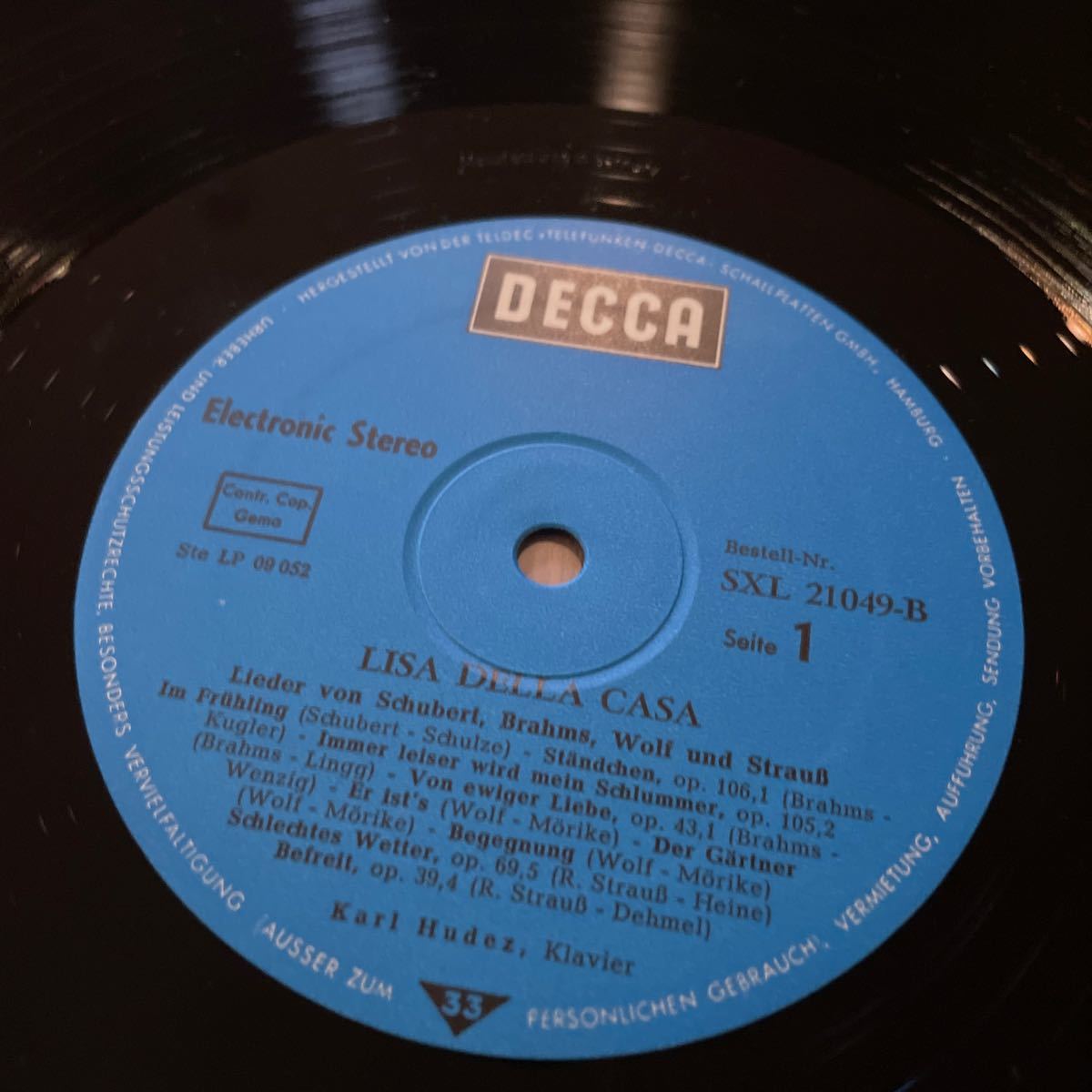 *. редкостный DECCA SXL 21 049-B Lisa *tela*kasa. . сборник 