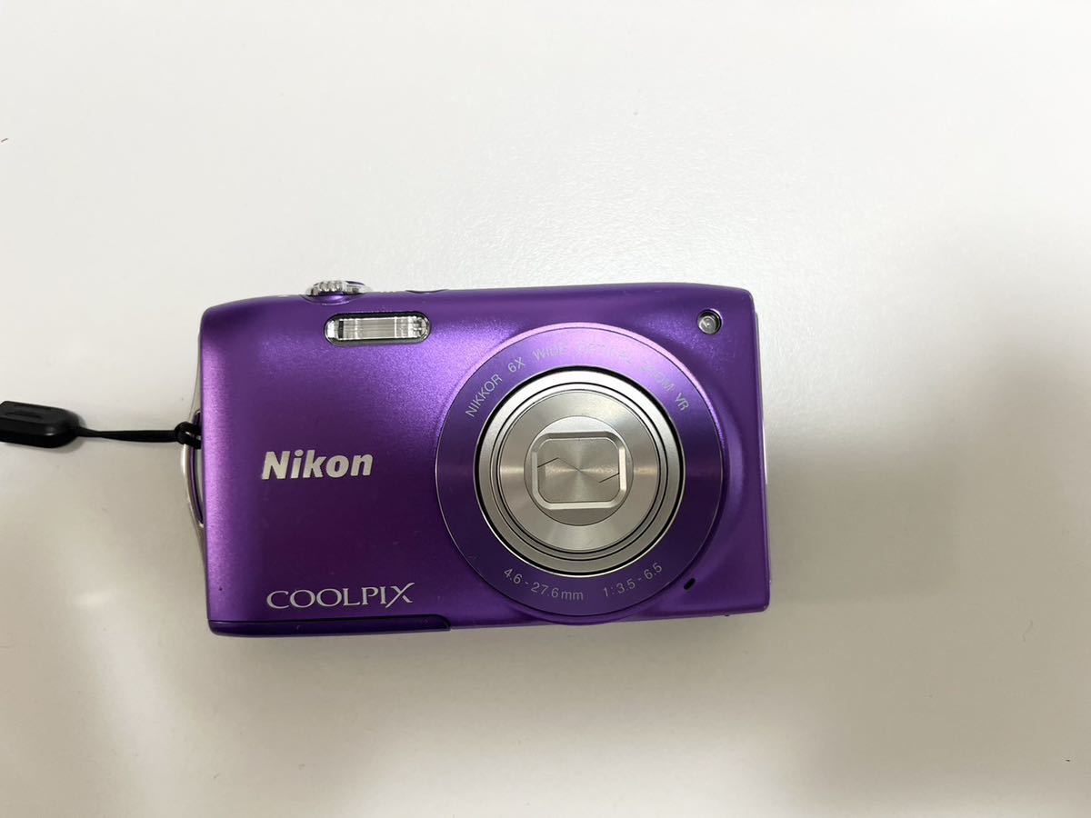 【used品】Nikon COOLPIX S3300 デジタルカメラ コンパクトデジタルカメラ_画像1