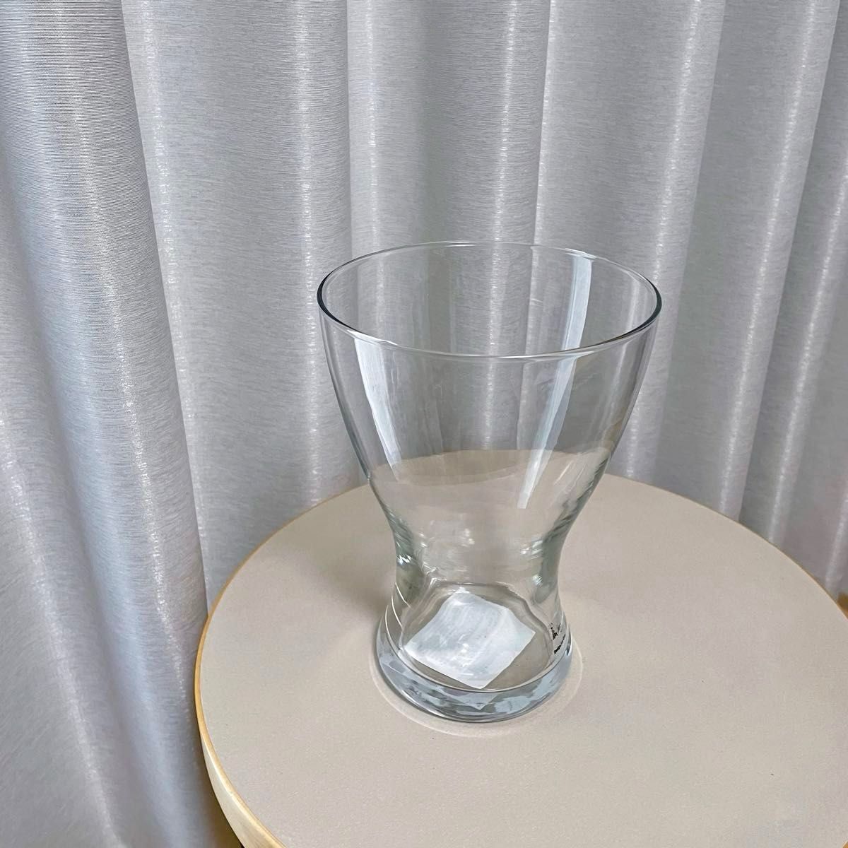 【新品】IKEA イケア フラワーベース 花瓶 クリアガラス 20cm（ヴァーセン）