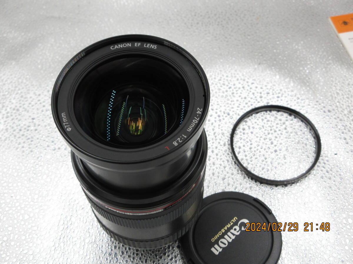 極美品　完動　Canon EF 24-70mm f2.8L USM_画像1